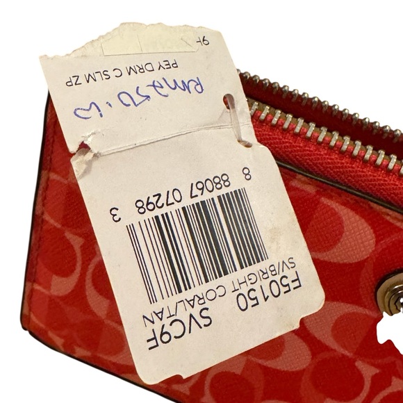 ❌SOLD❌ Coach Peyton Dream C Slim Zip Wallet #1 — NWT - Picture 10 of 12